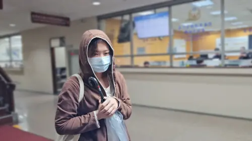 ▲前護理師林惠珠涉嫌製圖恐嚇京華城案檢察官遭起訴求刑6個月，首度開庭坦承犯行。（圖／記者劉松霖攝）