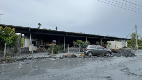 ▲花蓮馬太鞍溪堰塞湖溢流重創光復鄉，許多民眾自發前往災區投入救災。（圖／讀者提供）