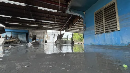 ▲花蓮馬太鞍溪堰塞湖溢流重創光復鄉，許多民眾自發前往災區投入救災。（圖／讀者提供）