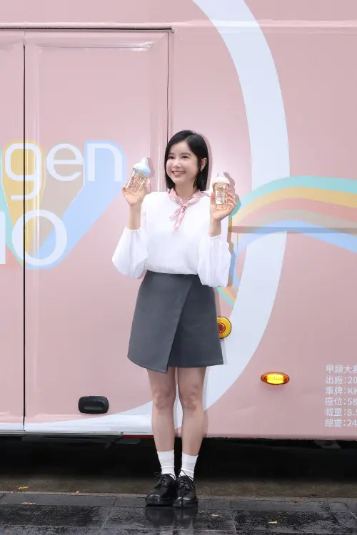 ▲李佳穎看起來依舊像大學生。（圖／記者嚴俊強攝）