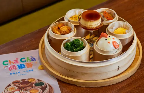 ▲每日限量供應，超吸睛的蒸籠擺盤，一上桌手機立即拍不停