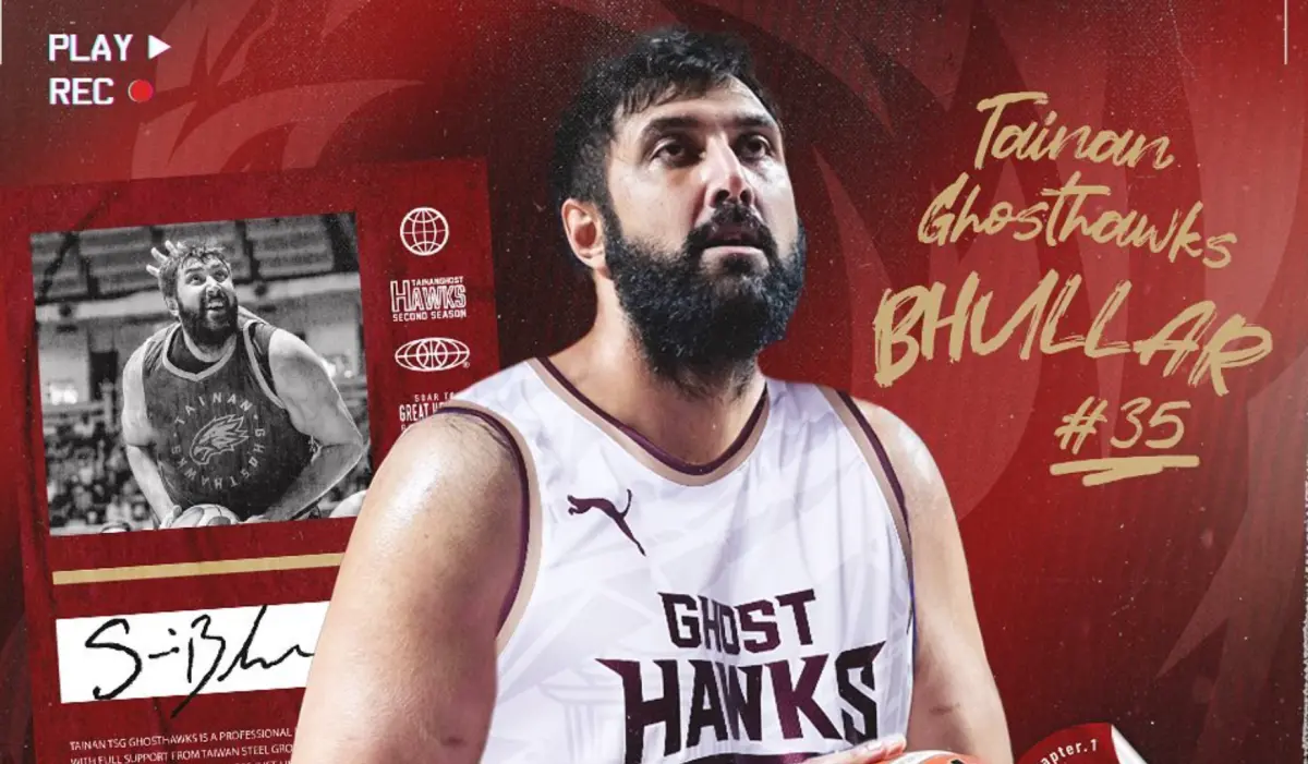 ▲布拉不服台鋼獵鷹以他傷勢未癒提前解約，提告主張合約仍有效，台北地院判決球團須賠償1059萬元。（圖／翻攝臺南台鋼獵鷹職業籃球隊臉書）