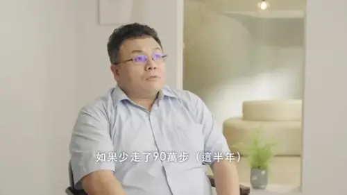 ▲沈煌彬表示，沒有新光三越的這半年，他少走90萬步。（圖／新光三越提供，2025.09.26）