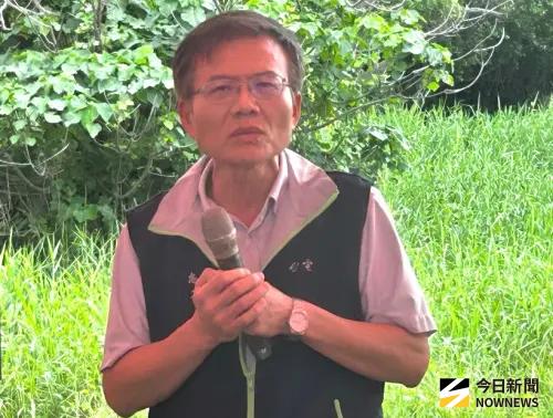 ▲台灣電力公司大林發電廠廠長李志光致詞。(圖／記者黃守作攝，2025.09.26)