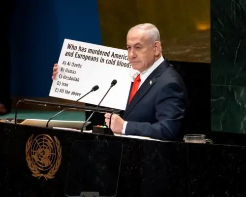 納坦雅胡UN演說！怒批「承認巴勒斯坦」潮流　多國代表離席抗議
