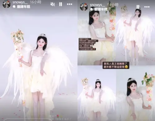 ▲楓葉姐姐帶紅台灣成員扶搖（如圖）！剛奪雙冠秒被解散：劇本都不敢這麼寫。（圖／扶搖IG@snowys__）