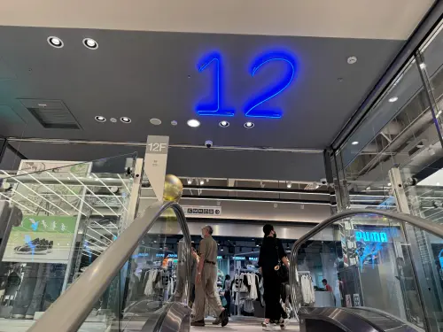 ▲新光三越12樓。（圖／記者鍾怡婷攝）