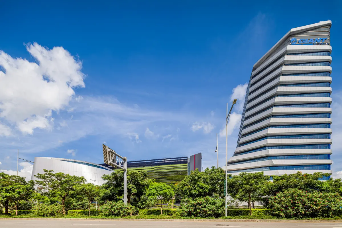 ▲位於台中市的巨大機械，生產的「捷安特」自行車產品遭美方海關發布暫扣令。（圖／巨大機械提供，2025.09.26）