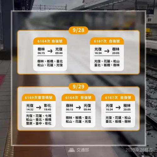 ▲交通部長陳世凱也現身留言，指出除了昨日加開班次外，今日再次提供增班與延駛服務，以疏運湧入的志工人潮，協助災後工作。（圖／取自交通部長陳世凱Threads@chanskym）