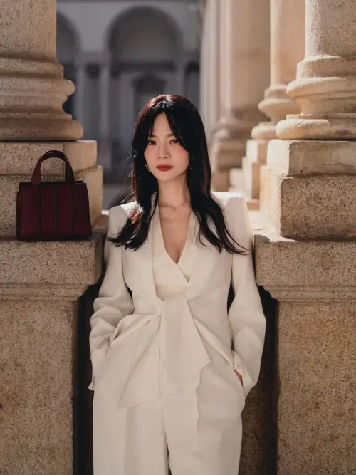 ▲曾之喬產後7個月狀態絕佳，現身米蘭時尚週。（圖／翻攝自曾之喬IG@chiaochiaotzeng）