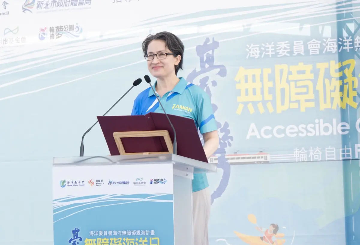 ▲蕭美琴下午再度前往花蓮勘災。（圖／總統府提供）