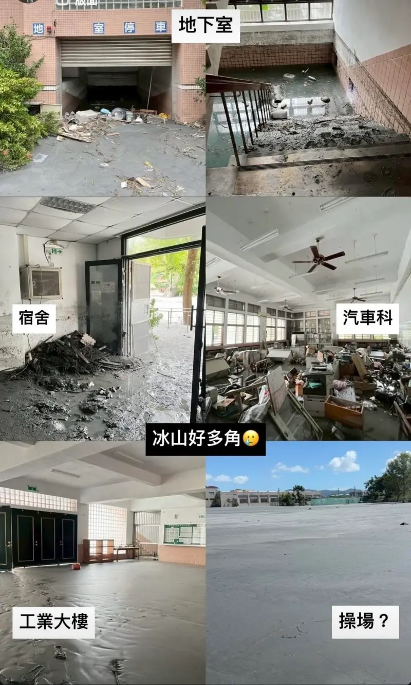 最艱困的教師節！花蓮光復商工慘況曝　急徵志工協助恢復校園