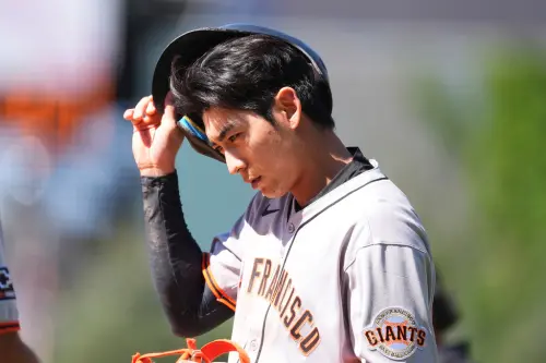 ▲儘管舊金山巨人本季無緣季後賽，球隊外野手李政厚荒腔走板的表現，受到美媒嚴厲批評，表現不符身價。（圖／美聯社／達志影像）