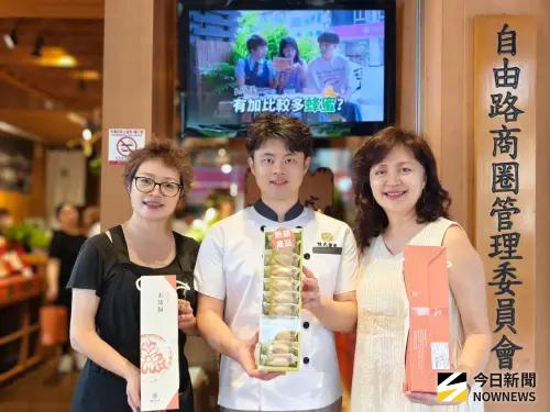 聽到災民需求聲音 台中百年餅鋪陳允寶泉暖捐1500盒太陽餅
