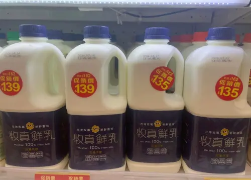 ▲網友分享最近要去全聯買「牧真鮮乳」但都大缺貨，已經去好幾間門市都撲空，引起熱烈討論。（圖/我愛全聯好物老實說）