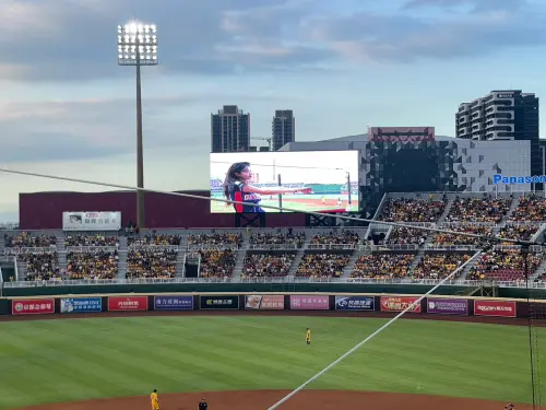 ▲中信兄弟與樂天桃猿下半季冠軍爭得很兇，兄弟球迷都齊聚在外野，左、右外野區域形成一片黃海。（圖／記者林子翔）