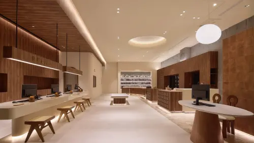 ▲ 「迪化馬光中醫診所」以「傳統中藥行×現代化診所」為概念，設計上則以「減法美學」為核心精神。（圖／馬光醫療網提供）