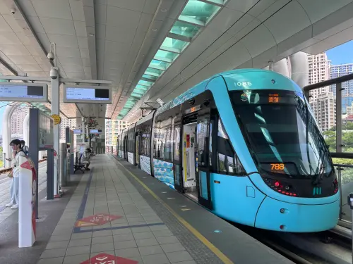 ▲淡海輕軌,輕軌,淡水（圖／記者徐銘穗攝）