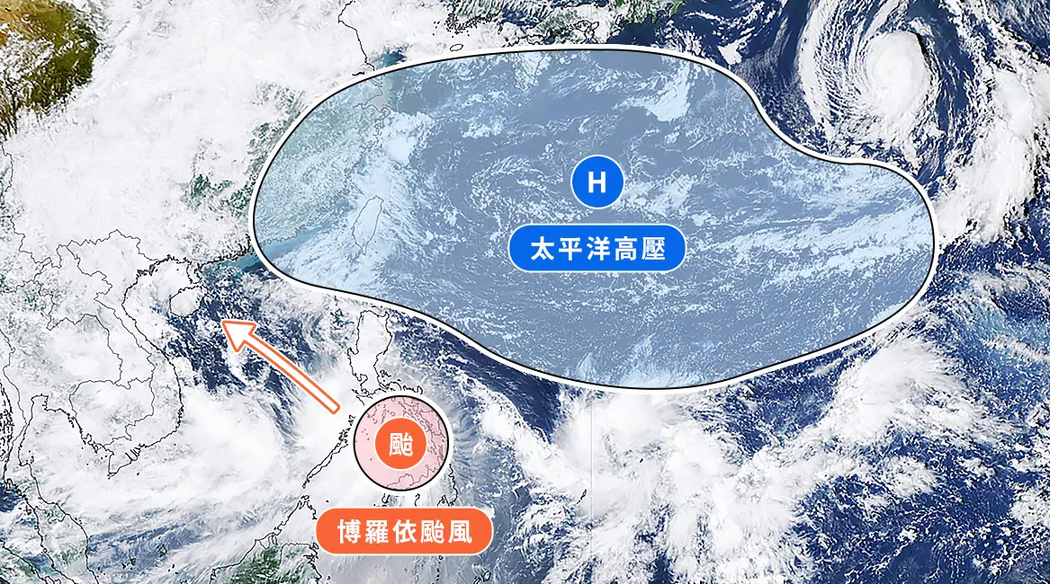 ▲教師節連假天氣較穩定，週三、週四（10/1、10/2）要開始注意菲律賓東方有熱帶擾動發展，不排除還有颱風生成。（圖／天氣風險 WeatherRisk 臉書）
