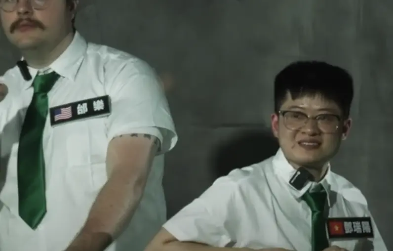 ▲《中文怪物》鄧瑞陽不滿節目剪輯方式，將高光時刻都給網紅型選手，並揭露某道題目明明是他先答對，畫面卻遭前後置換。（圖／翻攝自YouTube 酷的夢）