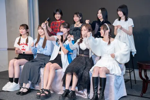 ▲早安少女組時隔6年來台開唱，非常期待品嚐台灣美食。（圖／Welcome Music）