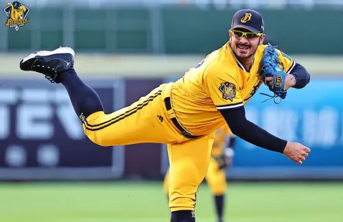 ▲中信兄弟羅戈扛下台灣大賽首戰先發，交手樂天桃猿魔神樂。（圖／中信兄弟提供）