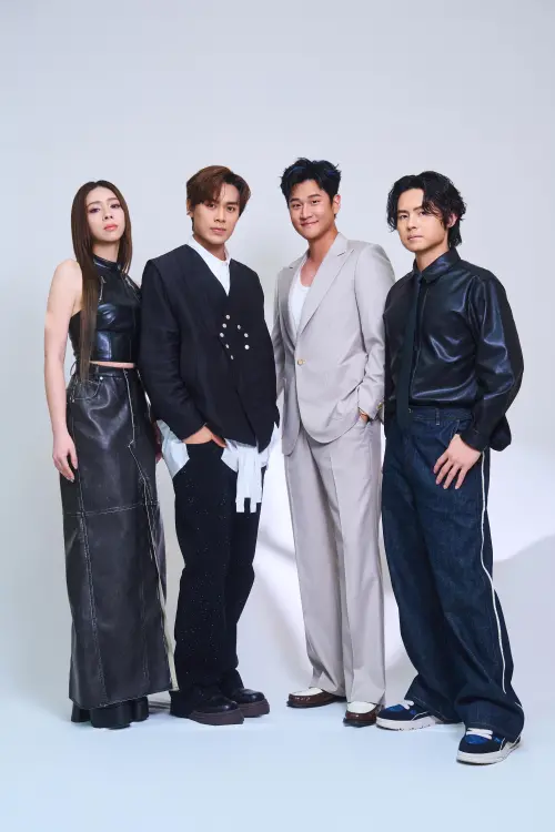 ▲周興哲（右2）演唱會邀請告五人擔任嘉賓，在最終場壓軸現身。（圖／星空飛騰提供）