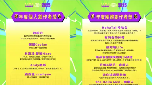 ▲第7屆走鐘獎（圖／翻攝自走鐘獎官方臉書）