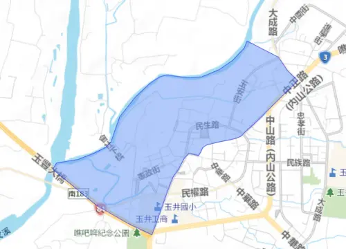 ▲台南市玉井區多路段9月30日晚上22時至10月1日早上5時停水。（圖／台灣自來水公司water.gov.tw）