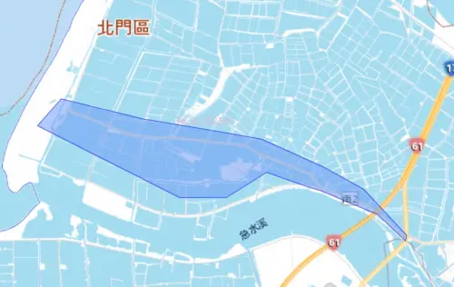 ▲台南市北門區西部濱海公路、西部濱海快速公路於9月30日上午8時至下午17時停水。（圖／台灣自來水公司water.gov.tw）