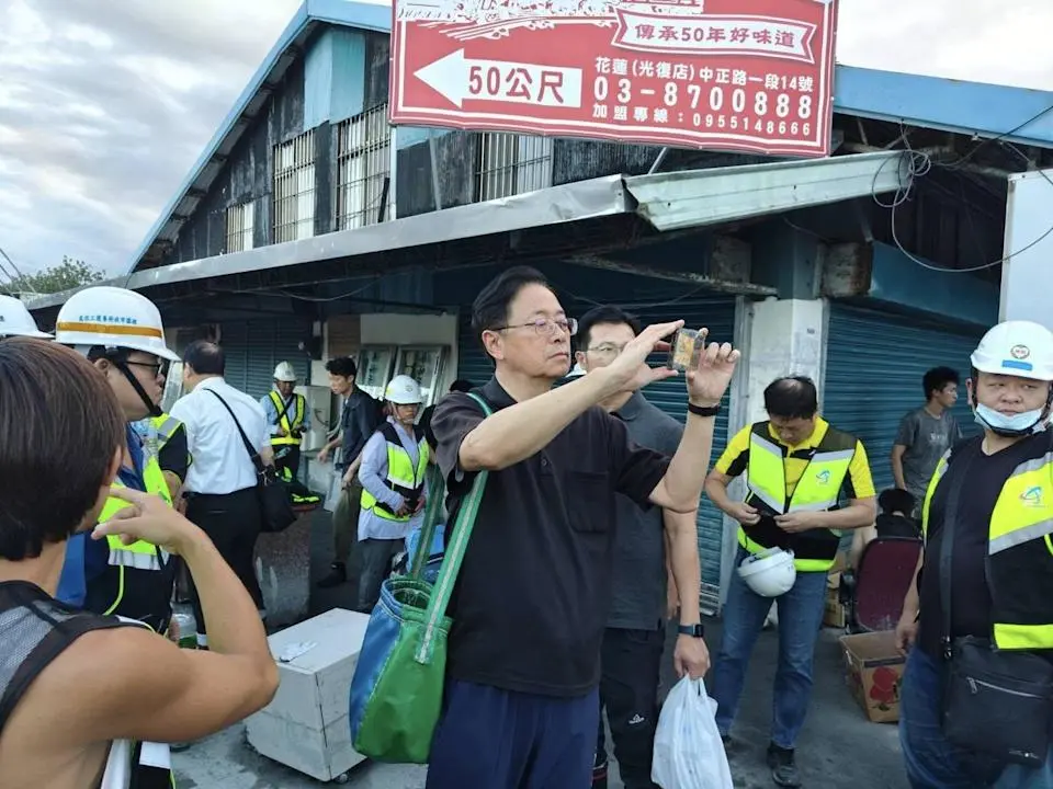 輕裝赴花蓮光復勘災！張善政遭轟「來擺拍」 詹江村怒轟曝真相
