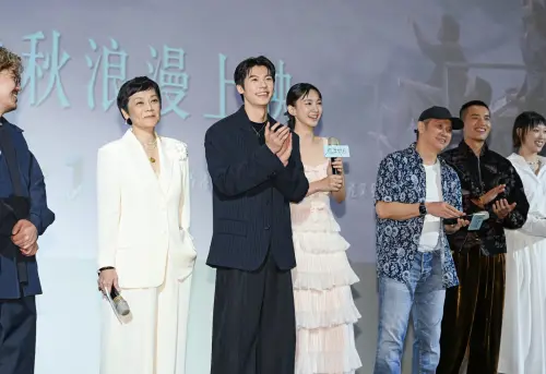 ▲許光漢（左）及袁澧林（右）主演電影《他年她日》將於10月3日全台上映。（圖／甲上娛樂提供）