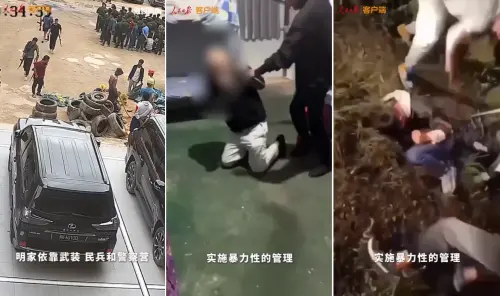 ▲緬北電詐犯罪集團其中的明家犯罪集團，近期在中國接受法律制裁，該團伙涉案金額高達人民幣100億餘元（約新台幣430億元），並造成14人死亡。（圖／翻攝自微博）