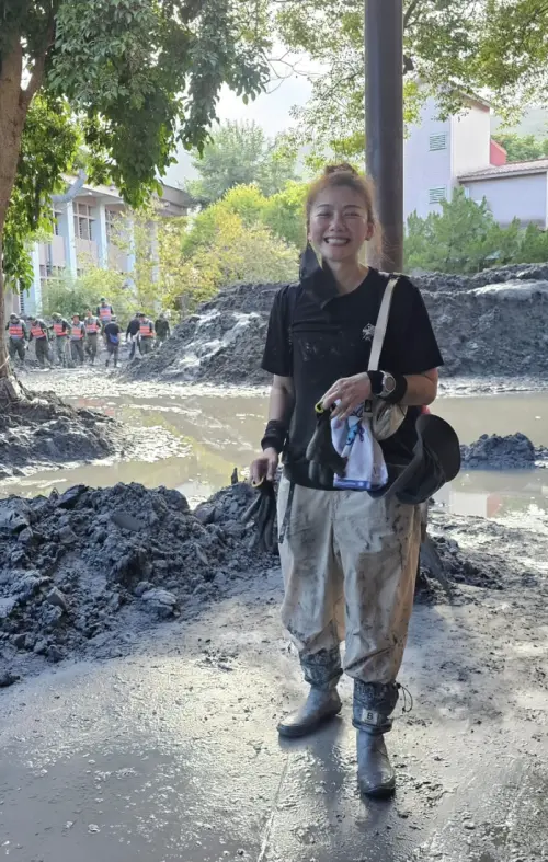 ▲邵庭到花蓮救災，分享心得。（圖／翻攝自IG@ting.talk）