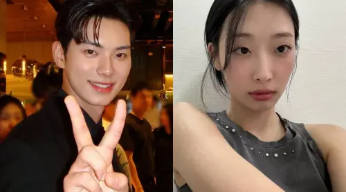 ▲李彩玟跟柳多仁（右）是2023年拍攝《浪漫速成班》認識、交往。（圖／IG@l.c.m____、rxudain）