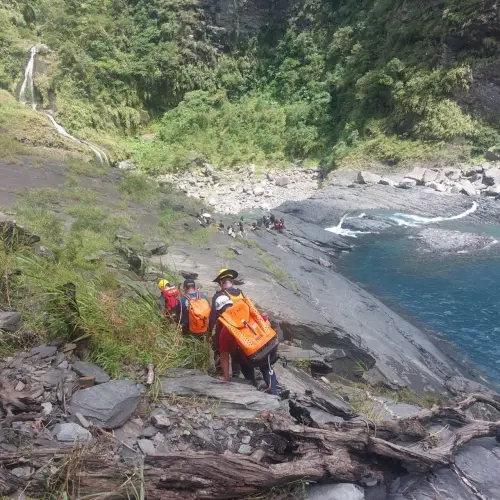 ▲屏東縣瑪家鄉舊排灣沙拉灣瀑布，昨天（29號）發生印尼籍男大生溺斃意外。（圖／民眾提供）
