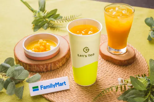 ▲全家10月1日起推出果感系手搖「Let’s Tea蘋果芒芒綠」