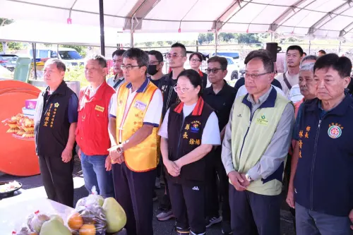 花蓮光復鄉災害頭七法會　徐榛蔚現身掉淚：願罹難者安息
