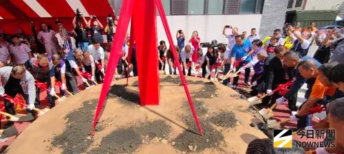 沙鹿宗教盛事 武震宮五路武財神新廟動土典禮
