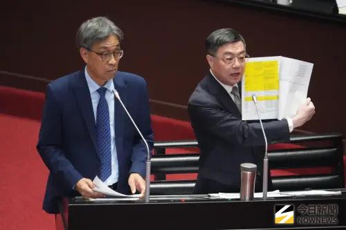 卓榮泰、張啓楷為提升軍人待遇火爆互槓！韓國瑜疾喊：理性溝通
