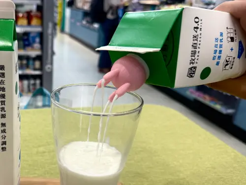 全家超商贈品好鬧！買鮮奶免費送「乳牛擠奶瓶蓋」：倒牛奶變現擠
