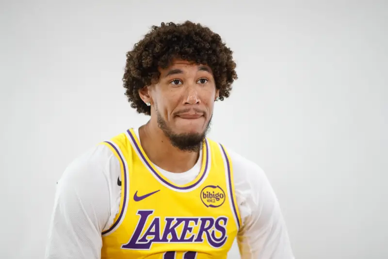 ▲根據美媒報導，替補中鋒海斯（Jaxson Hayes）在夏天刻意增重20磅（約等於9.07公斤），他相信這將有助於提升自己在場上的價值。（圖／美聯社／達志影像）