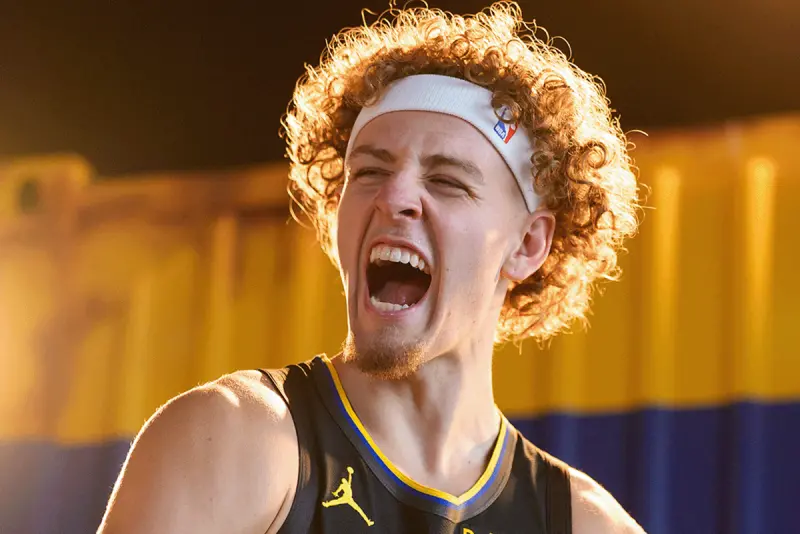 ▲金州勇士真正可能被擺上交易檯面的，並非先前討論度極高的庫明加（Jonathan Kuminga），而是22歲的年輕後衛波傑姆斯基（Brandin Podziemski），他可能成為球隊補強的犧牲者。（圖／取自Golden State Warriors X）