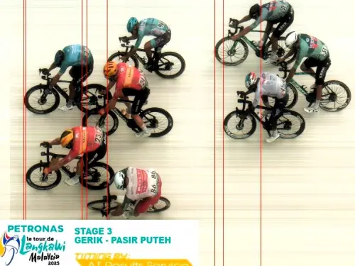 自由車環蘭卡威／第3站高潮迭起！Malucelli靠光速攝影驚險判定勝
