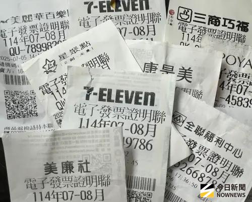 花36元就中獎！今年7-8月統一發票17人中千萬元　17人抱走200萬元
