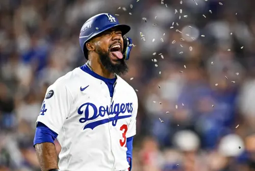 ▲10月15日體壇中知名的壽星，目前效力美國職棒大聯盟（Major League Baseball）的外野手赫南德茲（Teoscar Hernández）今天將迎來他33歲的生日。（圖／取自洛杉磯道奇X）