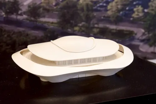 ▲淡水巨蛋模擬示意圖。（圖／新北市政府提供）