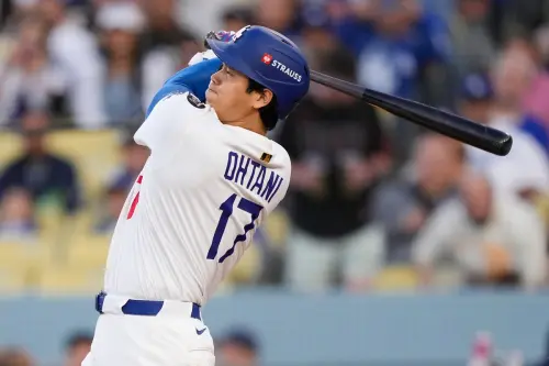 MLB外卡賽／大谷翔平雙響砲！道奇10：5擊退紅人　系列賽1：0領先
