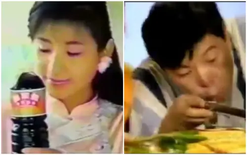 ▲懷舊廣告再掀話題　曾國城、王美雪青澀入鏡（圖／翻攝自張哲生臉書）