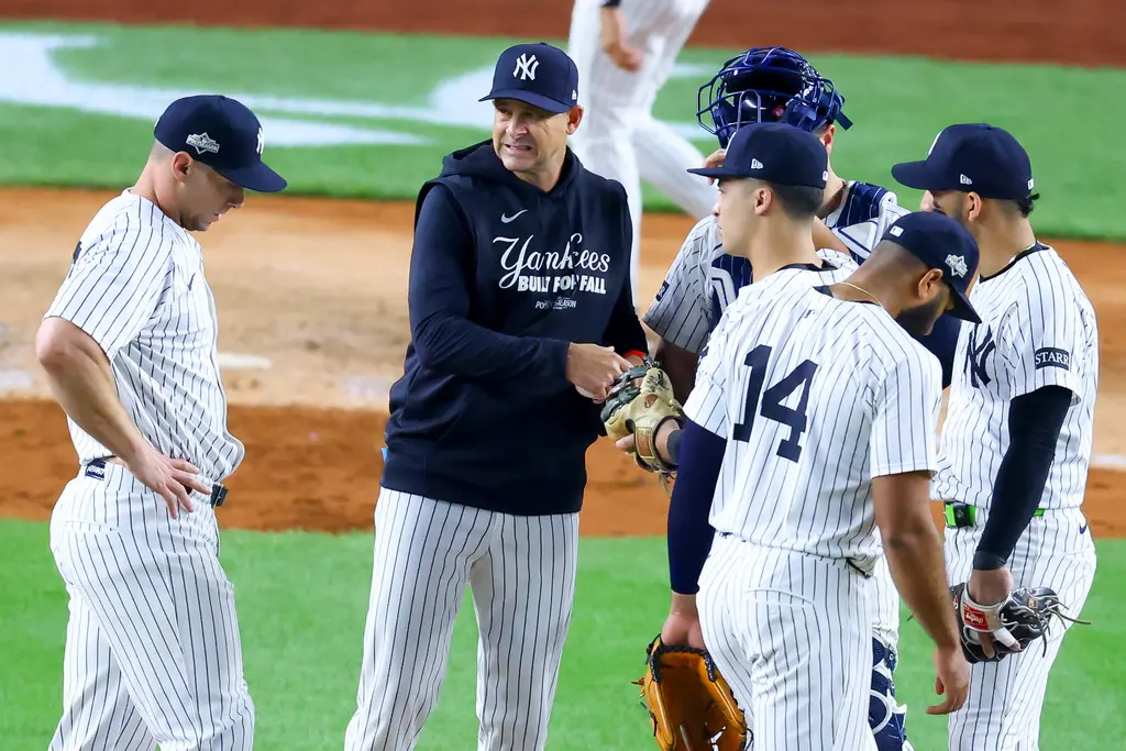 ▲紐約洋基隊在外卡戰以1：3不敵波士頓紅襪隊，晉級之路陷入危機。（圖／美聯社／達志影像）